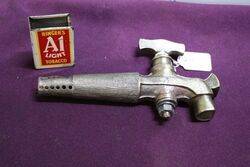 Antique Brass Keg Tap. 