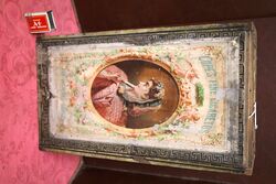Antique C1900 Copes Fine Cigaretos Pictorial Adv Box.