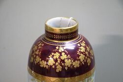 Antique C19th Royal Vienna Porcelain Vase 