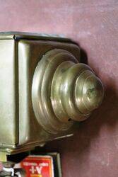 Antique CAV Model L All Brass Electric Lamp 