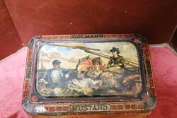 Antique Colmans Starch Pictorial Tin.