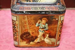 Antique Colmans Starch Pictorial Tin