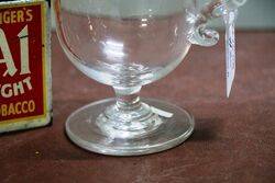 Antique Cup Shape Glass Custard Cup 