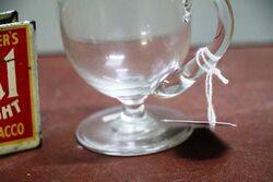 Antique Cup Shape Glass Custard Cup 