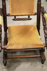 Antique Dexter Platform Rocker Cira 1900 