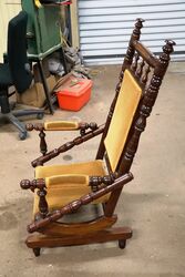 Antique Dexter Platform Rocker Cira 1900 