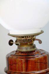 Antique Double Burner Oil Lamp 