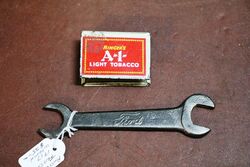 Antique Ford T 1917 Double Ended Spanner.