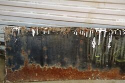 Antique Fryand39s Cocoa Enamel Strip Advertising Sign  