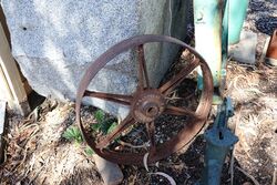 Antique Garden Jewellery. T Robinson & Co Rivetted Wheel.
