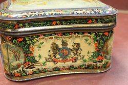 Antique Huntley And Palmers Biscuit Tin