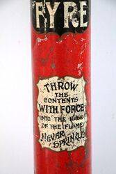 Antique KYL FYRE Dry Powder Fire Extinguisher 