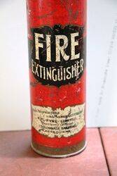 Antique KYL FYRE Dry Powder Fire Extinguisher 