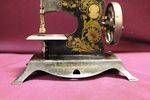 Antique Lindstrom Tin Plate Toy Sewing Machine