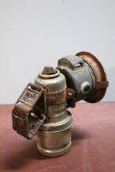 Antique Lucas Petroleum Silver King Cycle Lamp 