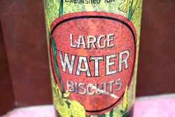Antique Macfarlane Lang and Co Water Biscuits Tin