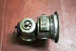 Antique Miller Carbide Lamp in Nice Original Condition