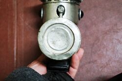 Antique Miller Carbide Lamp in Nice Original Condition