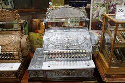 Antique National Cash Register with Side Drawer 