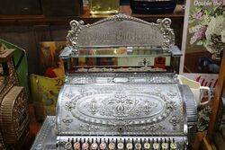 Antique National Cash Register with Side Drawer 