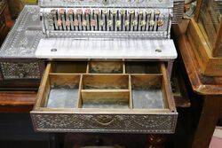 Antique National Cash Register with Side Drawer 