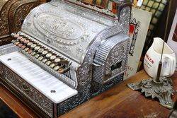 Antique National Cash Register with Side Drawer 