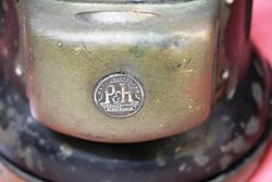 Antique Powell and Hanmer  PandH  Head Lamp 5 12in