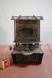 Antique SPEEDWELL Single Burner Paraffin Portable Stove  