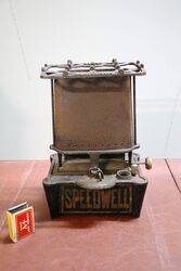 Antique SPEEDWELL Single Burner Paraffin Portable Stove  