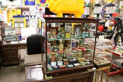 Antique  Fryand39s Chocolates Counter Display Cabinet 