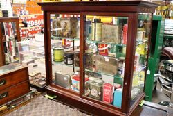 Antique  Fryand39s Chocolates Counter Display Cabinet 