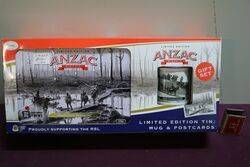 Anzac Biscuit Gift Set Limited Edition Tin Mug and Postcards 