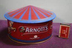Arnotts Biscuit Carousel Tin
