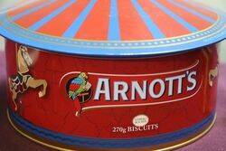 Arnottand39s Biscuit Carousel Tin
