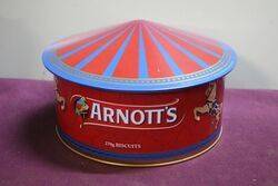 Arnottand39s Biscuit Carousel Tin