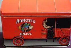 Arnottand39s Biscuit Red Truck Tin 