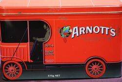 Arnottand39s Biscuit Red Truck Tin 