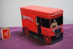 Arnottand39s Biscuit Red Truck Tin 