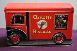 Arnottand39s Biscuits Red Truck Tin 