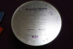 Arnottand39s Biscuits Tin Australian Wildlife 