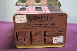 Arnottand39s Hunter Street Shop Biscuits Tin 