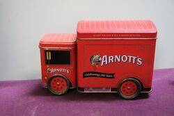Arnottand39s Red Truck Biscuits Tin 