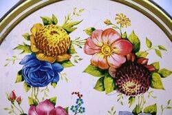 Arnotts Biscuit Tin Classic Style Floral Art