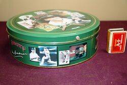 Arnotts Biscuit Tin Don Bradman C2000