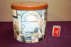 Arnotts Biscuit Tin. GROCER.