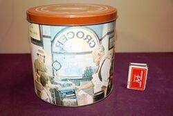 Arnotts Biscuit Tin. GROCER.