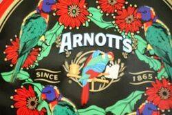 Arnotts Biscuit Tin Vintage 4 Parrots