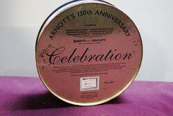 Arnotts Biscuit Tin  130th Anniversary