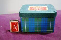 Arnotts Biscuit Tin  Ancient Hamilton Tartan 