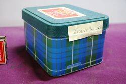 Arnotts Biscuit Tin  Ancient Hamilton Tartan 